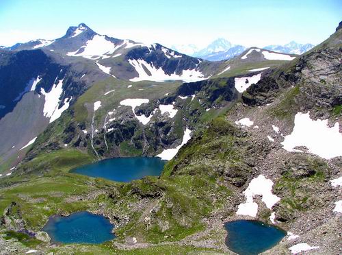 Фото горного озера - туры от СВ-Астур, картинки горного озера, фотографии горных озер