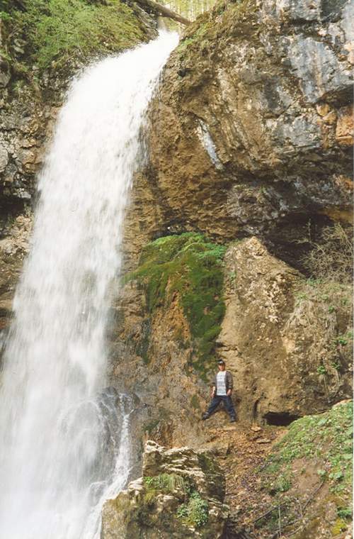 Университетский водопад, Адыгея