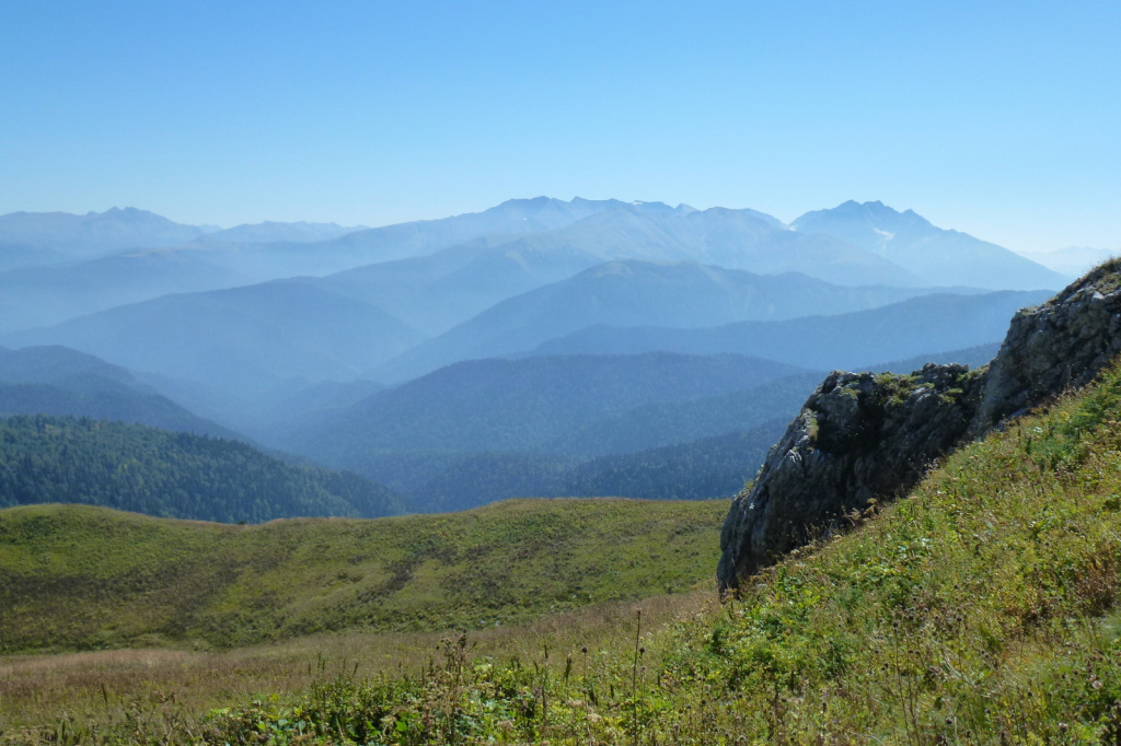 Кавказские горы и хребты