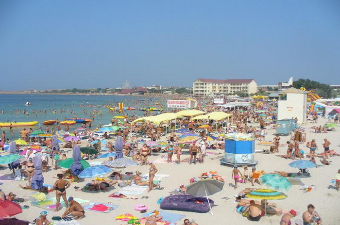 Межводное, Крым - фото пляжей