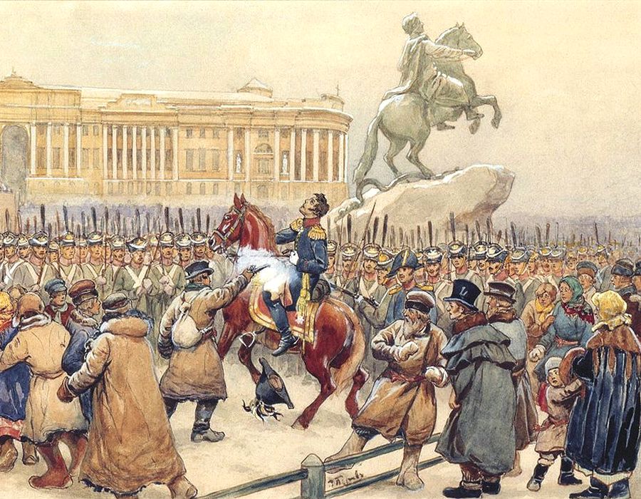 Восстание в Петербурге 14 декабря 1825 года