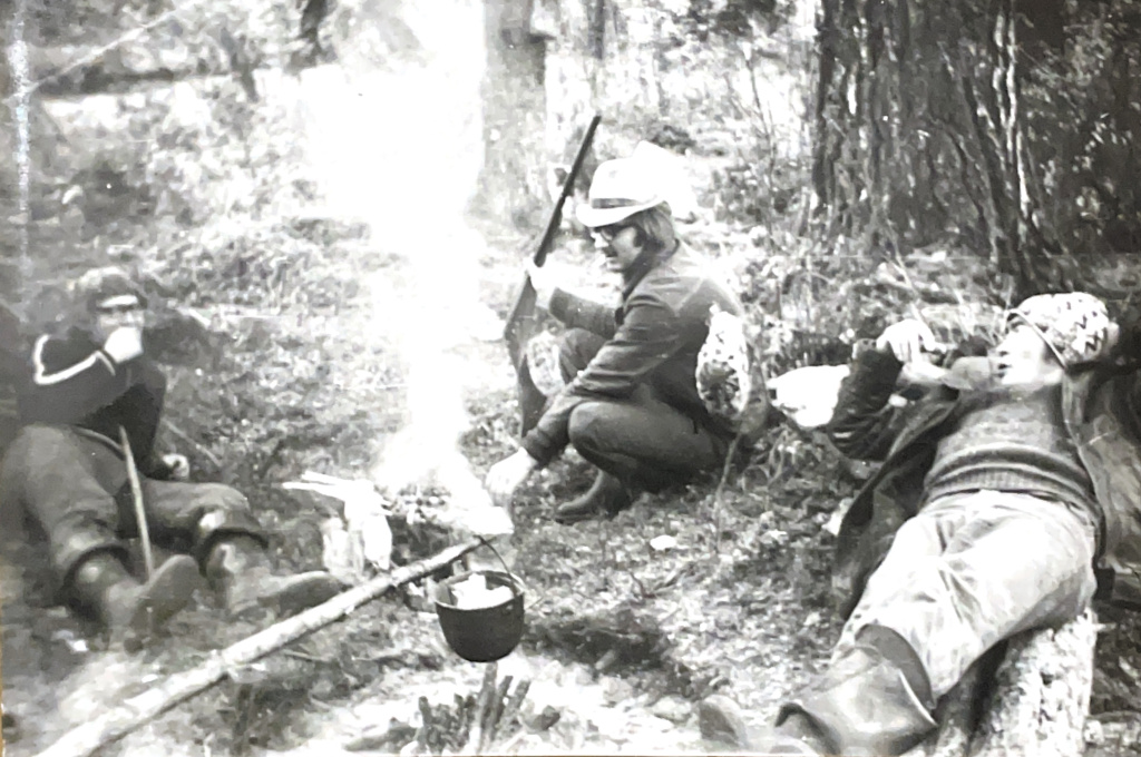 Строители БАМа в походе выходного дня