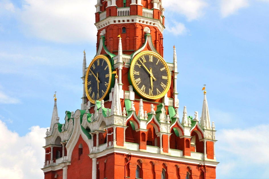 Спасская башня Кремля, часы на Спасской башне Кремля