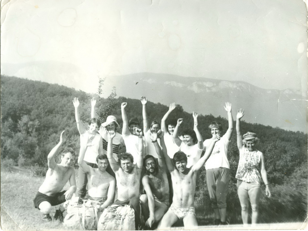 Фото СССР. Туризм 80-е годы в Крыму, походы в горы, фото от СВ-Астур