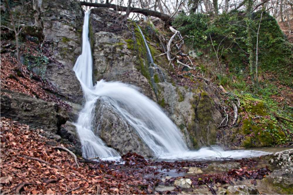 Водопад Гейзер, Крым