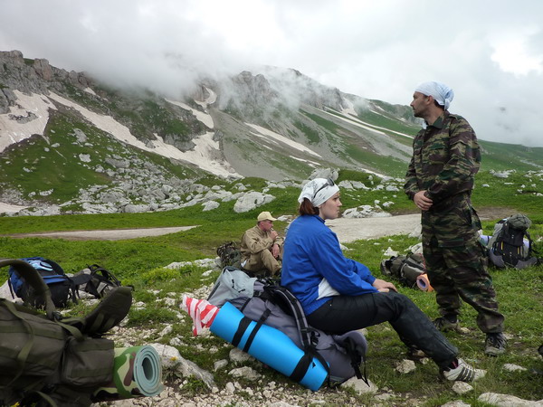 Активные туры на Кавказе, маршрут 30 через горы к морю