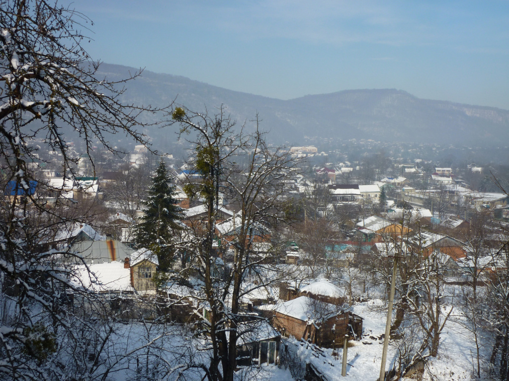Поселок Каменномостский зимой фото от СВ-Астур