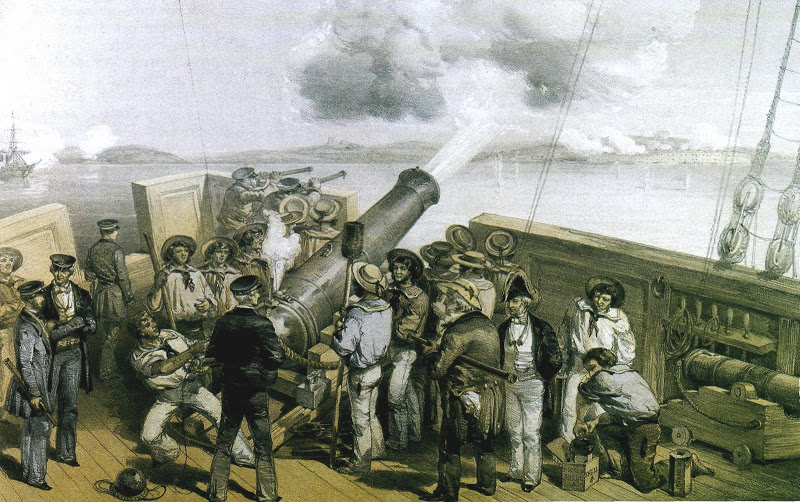 Оборона Петропавловска 1854 год