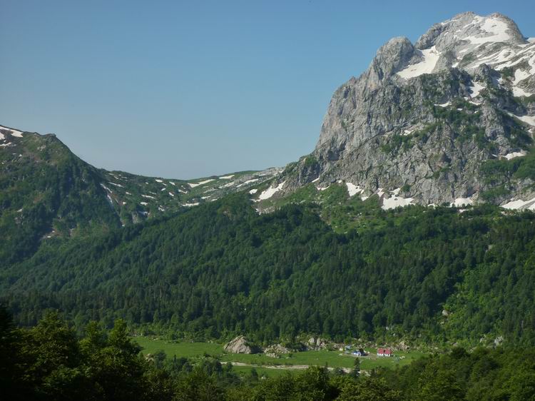 Белореченский горный перевал на маршруте 30