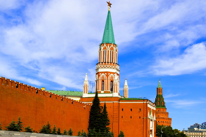 Башни Кремля - Никольская башня Московского кремля
