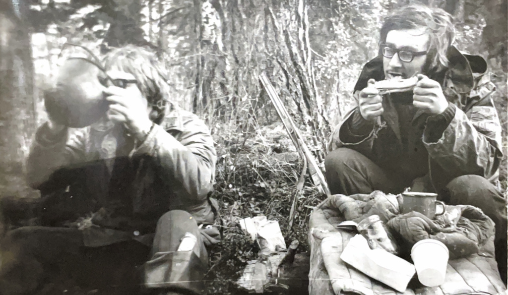 Строители БАМа на охоте