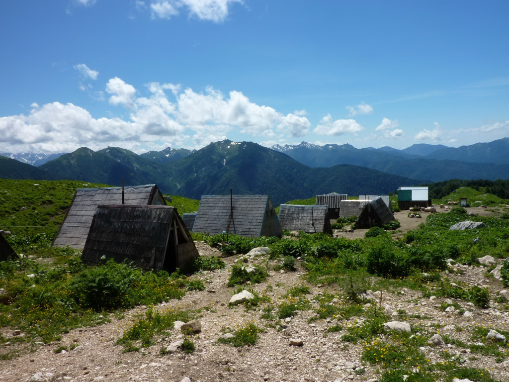 Черкесские балаганы, маршрут 30 поход