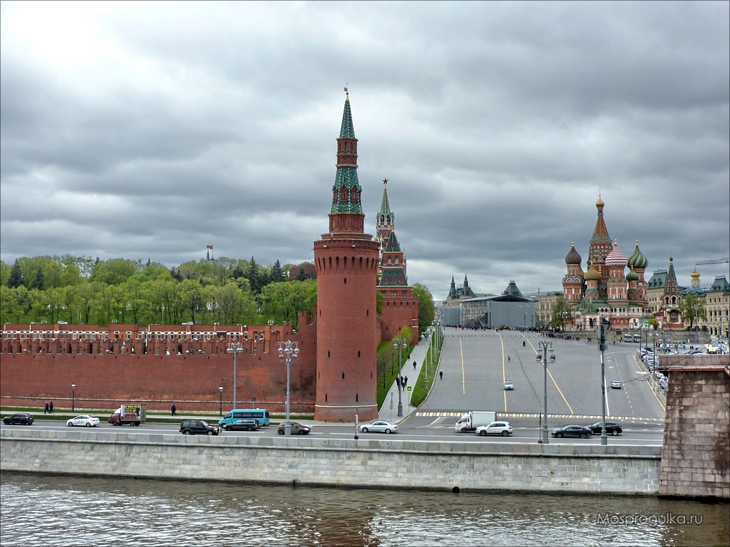 Башни Кремля - Москворецкая башня московского кремля