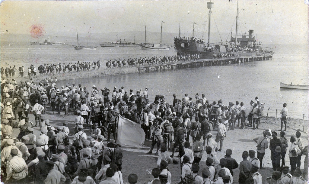 Крымская эвакуация 1920 год