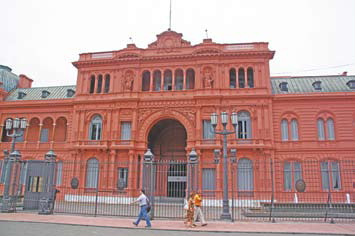 Буэнос-Айрес. Президентский дворец в Буэнос-Айресе