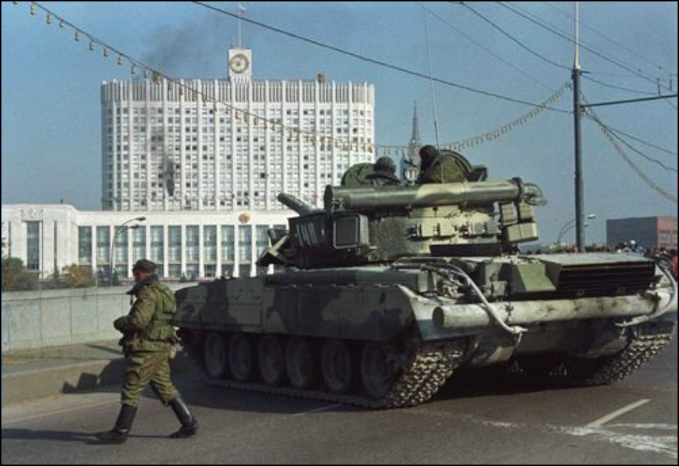 Путч 1993 года. Штурм Белого дома в Москве