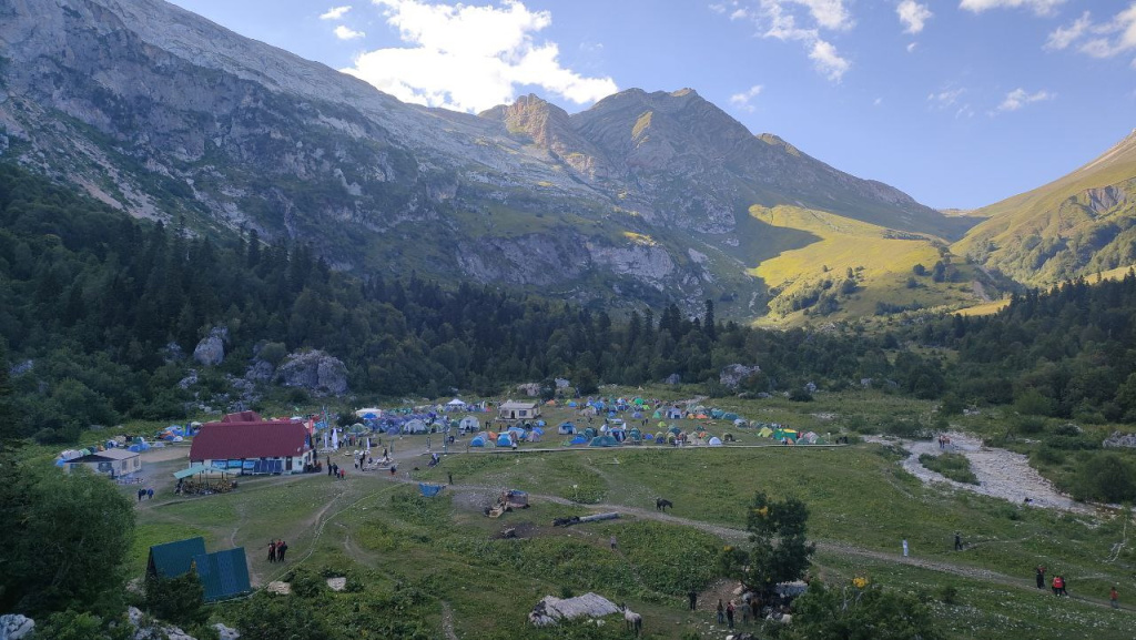 Вид со скалы Фиштенок