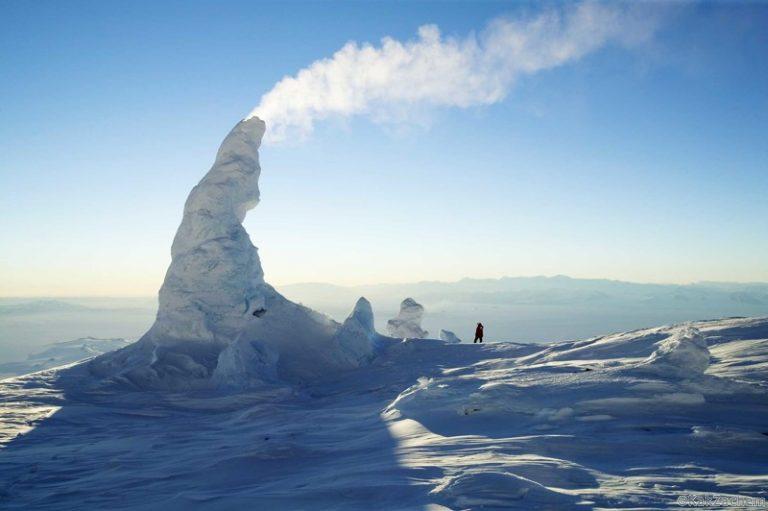 Ледяные башни Эребуса