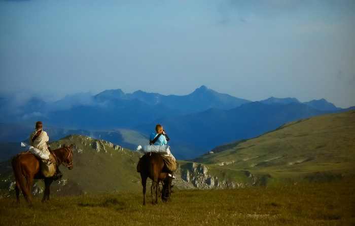 Адыгея конный маршрут на Тхач