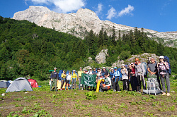 Всесоюзный маршрут 30 через горы к морю тур поход из Адыгеи