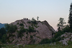 Маршрут 30 скала Фиштенок, поход через горы к морю