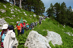 30-й маршрут тур через горы к морю горно-пеший поход из Адыгеи