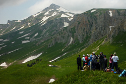 Тур поход 30-ка через горы Кавказа к морю советский тур маршрут