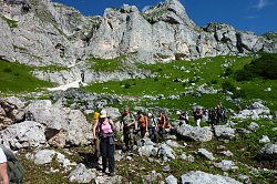 Поход в Кавказском заповеднике, маршрут 30 через горы к морю