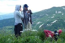 Фото туристов на маршруте 30 через горы к морю, поход
