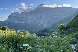 Гора Фишт, Адыгея, маршрут 30 через горы к морю тур поход пеший