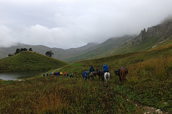 Поход в Адыгее пеший тур маршрут 30