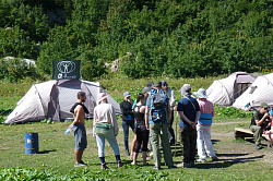 Тур маршрут 30 через горы Кавказа к морю - поход