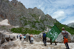 Кавказские горы турпоход через горы к морю маршрут 30