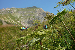 Пход в горах Кавказа, маршрут 30 через горы к морю тур