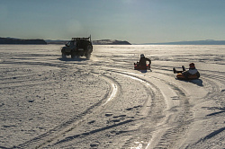 Активные туры на Байкале зимой, озеро Байкал зимой