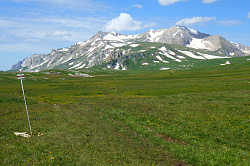 Горный пейзаж фото в горах на юге России на туре - маршрут 30