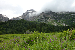 Гора Фишт, маршрут 30 через горы к морю тур поход пеший