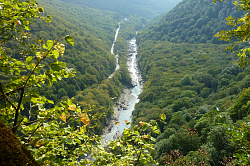 Смотровая площадка, маршрут 30 через горы к морю тур поход