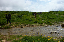 Переход из Адыгеи к морю маршрут 30 через горы