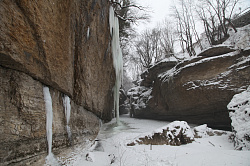 Хаджох, Каменномостский зимой