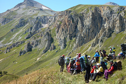 30-й тур маршрут пеший поход через горы к морю Тридцатка