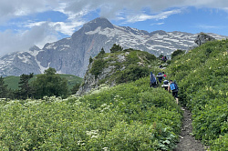 Горный тур маршрут 30 поход через горы Адыгеи к морю