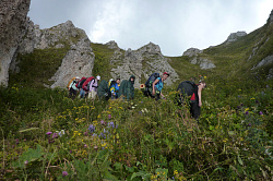 тур 30-ка маршрут через горы к морю пеший поход Тридцатка