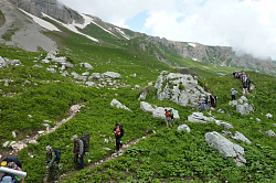 Маршрут легендарная 30-ка тур поход через горы к морю