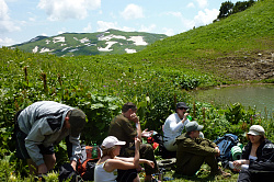 Привал на маршруте 30 легнендарная тридцатка поход через горы к морю тур
