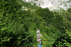 Пеший тур поход через горы к морю, маршрут 30