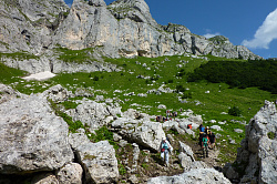 Адыгея, маршрут 30 через горы к морю тур поход пеший