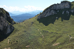 Поход в горах маршрут 30 через горы к морю тур из Адыгеии