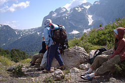 Пеход через перевалы к морю маршрут 30