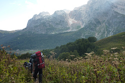 Поход через гору Фиши к морю маршрут 30 тур из Адыгеи